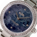 Coach Park Mother of Pearl Blue Dial Silver Steel Strap Watch for Women - 14503224
