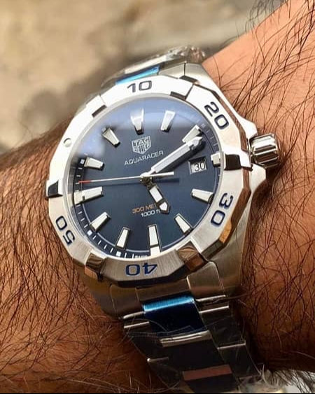 Tag Heuer Aquaracer Blue Dial Watch for Men - WBD1112.BA0928