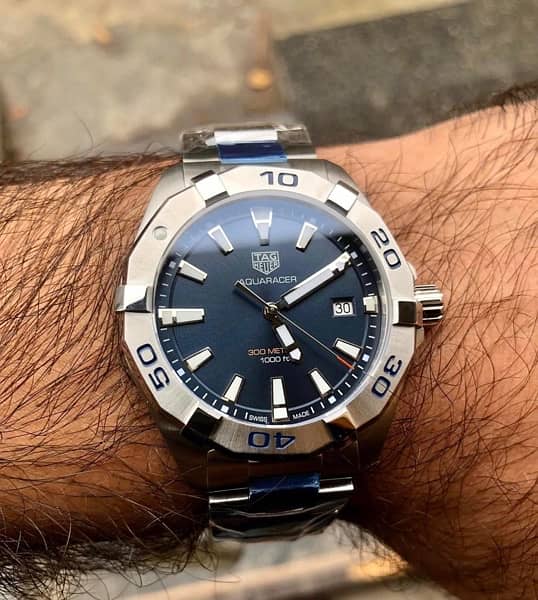 Tag Heuer Aquaracer Blue Dial Watch for Men - WBD1112.BA0928