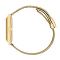 Gucci G-Frame Mother of Pearl Dial Yellow Gold Mesh Bracelet Watch For Women - YA147410