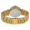 Michael Kors Skylar Black Dial Gold Steel Strap Watch for Women - MK5989