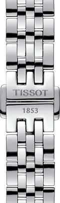 Tissot Le Locle Automatic Small Lady Black Dial Silver Steel Strap Watch For Women - T41.1.183.53