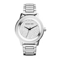 Michael Kors Kinley Diamond Pave Silver Dial Silver Steel Strap Watch for Women - MK5996