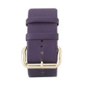Marc Jacobs Champagne Dial Purple Leather Strap Watch for Women - MBM2044
