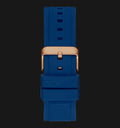 Guess Matrix Multifunction Blue Dial Blue Rubber Strap Watch for Men - GW0423G4