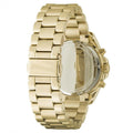 Michael Kors Bradshaw Black Dial Gold Steel Strap Watch for Women - MK5739