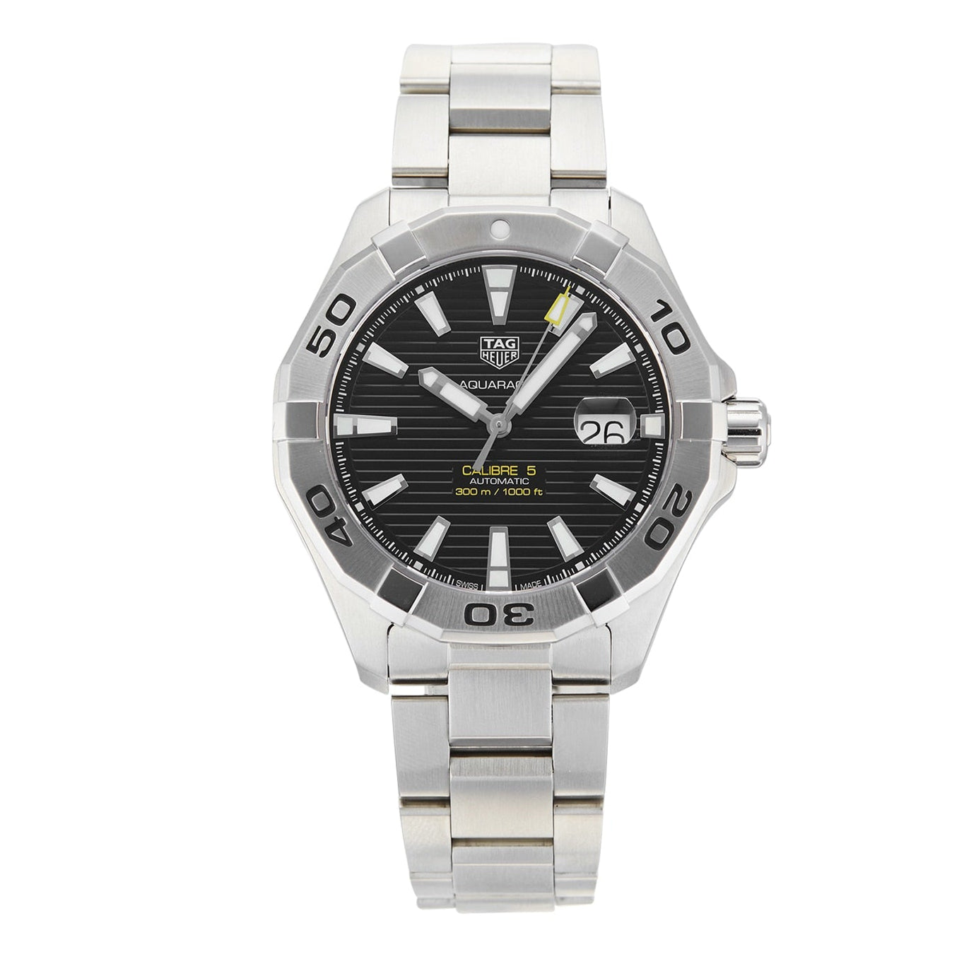 Tag Heuer Aquaracer Black Dial Watch for Men - WAY2010.BA0927