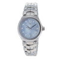 Tag Heuer Link Quartz Diamonds Blue Mother of Pearl Dial Silver Steel Strap Watch for Women - WBC1313.BA0600
