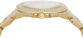 Michael Kors Camille Three-Hand Crystals White Dial Gold Steel Strap Watch for Women - MK4800