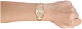 Michael Kors Ritz Pave Crystals Gold Dial Gold Steel Strap Watch for Women - MK6862