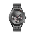 Hugo Boss Talent Gunmetal Dial Grey Mesh Bracelet Watch for Men - 1513637