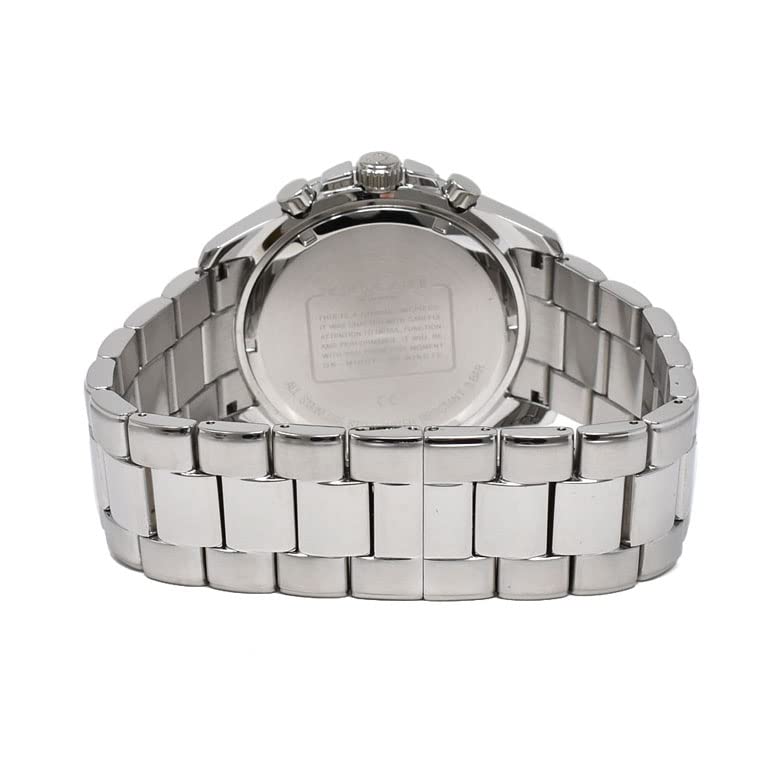 Coach Kent Chronograph Blue Dial Silver Steel Strap Watch for Men - 14602555