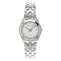 Burberry Heritage Check White Dial Silver Steel Strap Watch for Women - BU1853