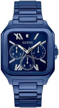 Guess Dress Multifunction Blue Dial Blue Steel Strap Watch for Men - GW0631G3