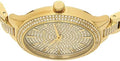 Michael Kors Slim Runway Crystals Gold Dial Gold Steel Strap Watch for Women - MK3632