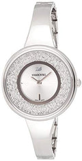 Swarovski Crystalline Pure Silver Dial Silver Steel Strap Watch for Women - 5269256