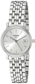 Tissot T Classic Desire White Dial Silver Steel Strap Watch for Women - T52.1.281.31