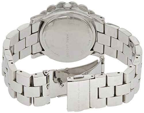 Marc Jacobs Amy Silver Dial Silver Steel Strap Watch for Women - MBM3222