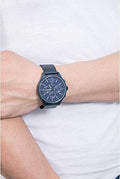 Tommy Hilfiger Gavin Chronograph Blue Dial Blue Mesh Bracelet Watch for Men - 1791471