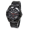 Coach Kent Chronograph Black Dial Black Steel Strap Watch for Men - 14602554
