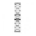 Guess Chelsea Crystals Black Dial Silver Mesh Bracelet Watch For Women - W0647L5