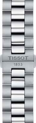 Tissot T Classic PR 100 Sport Chronograph Black Dial Silver Steel Strap Watch for Men - T101.617.11.051.00