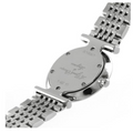Longines La Grande Classique Diamonds White Dial Silver Steel Strap Watch for Women - L4.209.4.87.6
