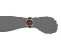 Hugo Boss Driver Sport Chronograph Brown Dial Brown Leather Strap Watch for Men - 1513093