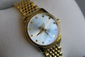 Gucci G Timeless Quartz Mother of Pearl Dial Gold Steel Strap Watch For Women - YA1265021
