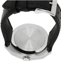 Gucci GG2570 Quartz Black Dial Black Leather Strap Watch For Men - YA142307