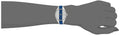 Calvin Klein Rebel Blue Silver Dial Blue Leather Strap Watch for Women - K8P231V6