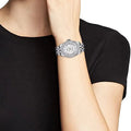 Tissot Ballade Powermatic 80 Automatic Mother of Pearl Dial Silver Steel Strap Watch For Women - T108.208.11.117.00