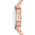Michael Kors Kinley Rose Gold Dial Rose Gold Steel Strap Watch for Women - MK6210