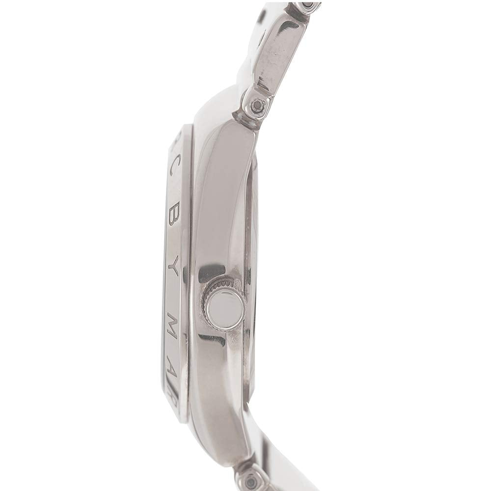 Marc Jacobs White Dial Silver Steel Strap Watch for Women - MBM3052