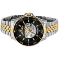 Maserati SFIDA Automatic Skeleton Black Dial Two Tone Steel Strap Watch For Men - R8823140010