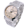 Burberry Heritage Collection Rose Gold Dial Silver Steel Strap Watch for Men - BU1352