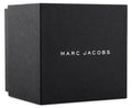 Marc Jacobs Vic Black Dial Black Leather Strap Watch for Women - MJ1522