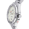 Tag Heuer Aquaracer Chronograph White Dial Silver Steel Strap Watch for Men - WAY111Y.BA0928