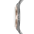 Michael Kors Runway Quartz Grey Dial Grey Steel Strap Watch For Women - MK8576