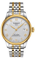 Tissot Le Locle Powermatic 80 Silver Dial Two Tone Steel Strap Watch For Men - T006.407.22.033.01