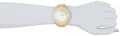 Marc Jacobs Rivera White Dial Gold Steel Strap Watch for Women - MBM3134