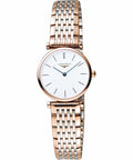 Longines La Grande Classique De Longines White Dial Two Tone Steel Strap Watch for Women - L4.209.1.92.7