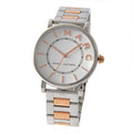 Marc Jacobs Roxy Silver Dial Two Tone Steel Strap Watch for Women - MJ3551