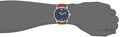 Fossil Commuter Blue Dial Blue Leather Strap Watch for Men - FS5325