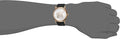 Emporio Armani Luigi Automatic Silver Dial Black Leather Strap Watch For Men - AR60013