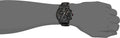 Tommy Hilfiger Aden Chronograph Black Dial Black Leather Strap Watch for Men - 1791310