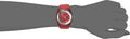 Gucci Sync Quartz Red Dial Red Rubber Strap Watch For Women - YA137303