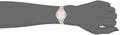 Fossil Jacqueline White Dial Silver Steel Strap Watch for Women - ES3433