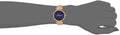 Michael Kors Darci Blue Dial Rose Gold Steel Strap Watch for Women - MK3728