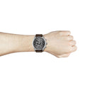 Hugo Boss Champion Grey Dial Brown Leather Strap Watch for Men - 1513815